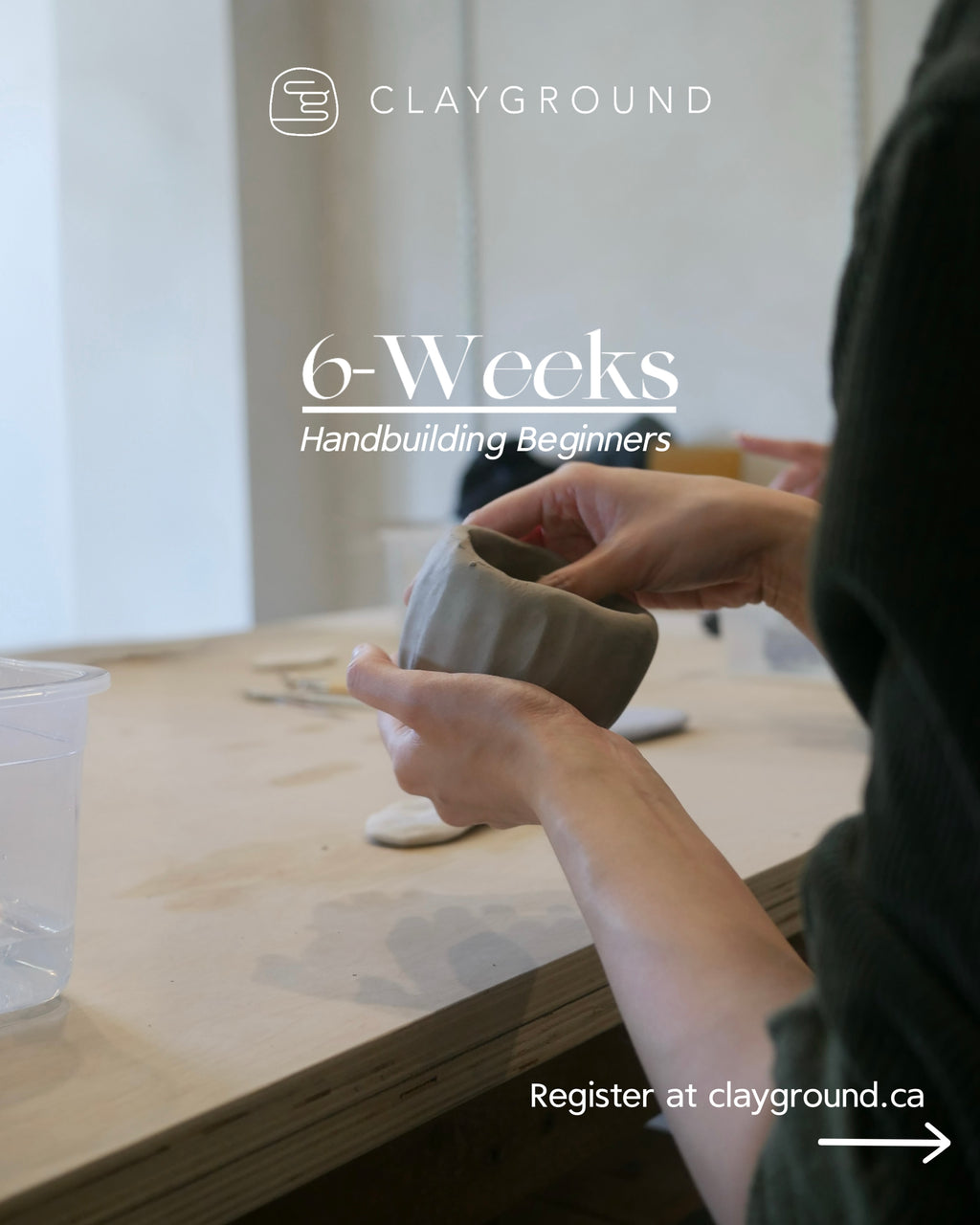 Handbuilding 6-Week Classes - Beginners – Clayground Ceramics Studio